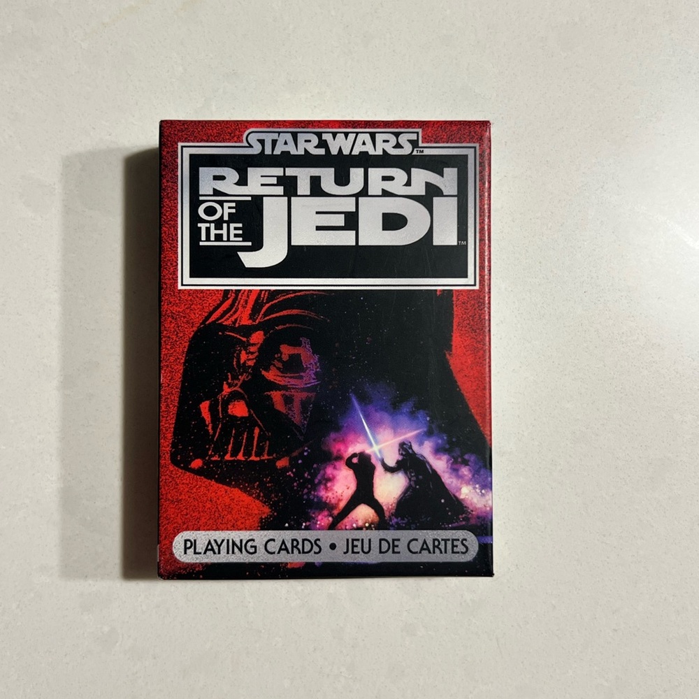 Star Wars Return of the Jedi Playing Cards